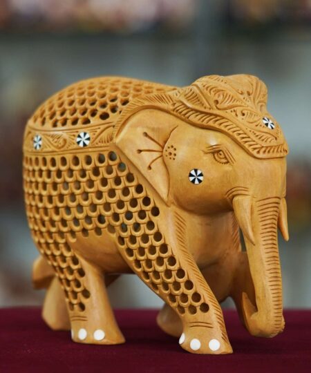 Wooden elephant